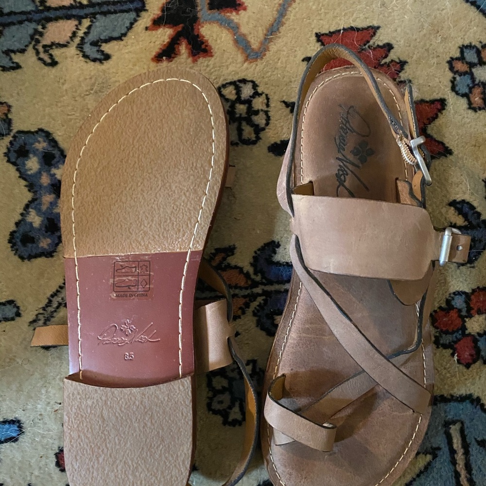 Brown sandals